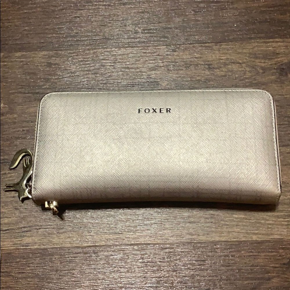 Foxer Blush/Champagne Gold Wallet